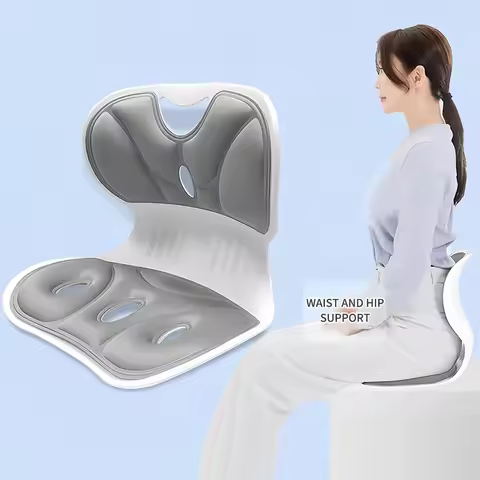Back Support Cushion, Office Cushion, Back Support Chair, Student And Children's Correction Cushion,