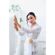 Special Kebaya in Off-White and Off-White