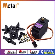 COD+Local+ReadyStock Metar 13KG 15kg MG995 MG996R MG996 Servo 4.8-6.0V High Torque Metal Gear Digita