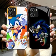DK-42 Sonic The Hedgehog HD Glass Casing for Xiaomi Redmi 13C A1 A2 Note 13 Pro Plus poco C65 X6