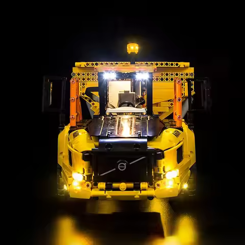 LED Light For LEGO 42114 6x6 Articulated Hauler Truck Technical Car Building Blocks (Not Include Bri