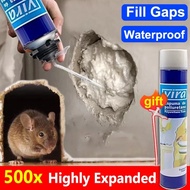 750ml Vira Polyurethane Foam Caulk PU Waterproof Foam Spray Penampal Lubang 泡沫填缝剂