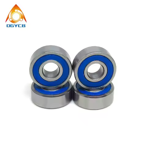 10pcs 3x6x2.5 mm MR63 2RS Blue Seals RC Toys Ball Bearing MR63RS L630 3*6*2.5 Air Tools Bearing MR83