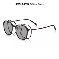 OWNDAYS | SUN แว่นตา + คลิปออน รุ่น SNP1018 a C3 Sliver HMC (ระบุค่าสายตา)