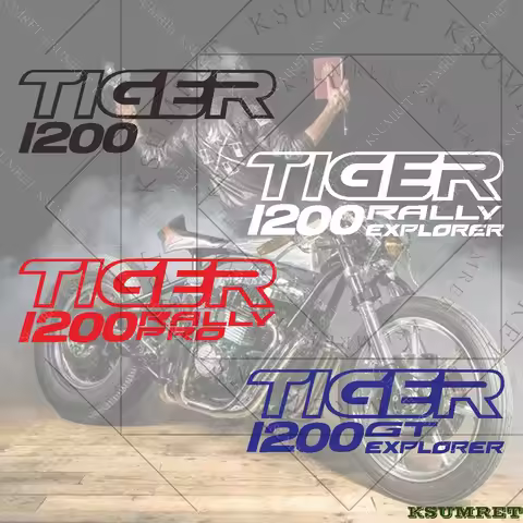 For Triumph Tiger 1200 1200 RALLY PRO 1200 RALLY EXPLORER 1200 GT EXPLORER Motorcycle Stickers Helme