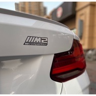 Suitable for BMW/M2 Modified Color-Changing Tail Label Car Sticker BMW Competition M2 Tail Label Car