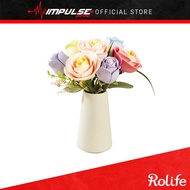 Robotime Single Flower Floral Art DIY 3D Puzzle Series - (Pink , Light Pink Camellia, Blue , Lavende