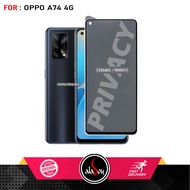 Tempered Glass SPY Oppo A74 4G Anti-Scratch Privacy