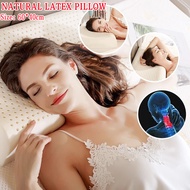 Natural Thai Latex Pillow/ Ergonomic Contour Pillow/ Orthopedic Pillow/ Washable Cover/Anti-dust mite