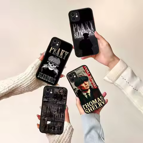 Movie P-Peakys-B-Blinders Phone Case For IPhone 16 15 14 11 12 13 Pro Max Plus 12 XS Max Back Cover 