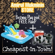 kolam mandi besar kolam mandi budak kolam renang budak Bestway 53052 swimming pool kolam renang Infl