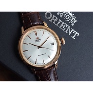 [Original] Orient RA-AC0010S10B Bambino Mechanical Brown Leather Ladies' Watch RA-AC0010S