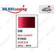 Scratch Removal Spray Paint for FORD FOCUS METALLIC RED Code DR - RED CANDY genuine REPAINT