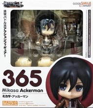 全新 日版特典版 黏土人 365 米卡莎 阿克曼 Special Edition Attack on Titan Nendoroid Mikasa Ackerman
