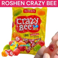 ROSHEN Crazy Bee Soft Gummies With Filling Gula Gula Roshen Crazy Bee Candy