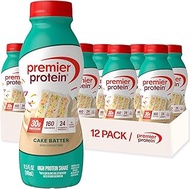 Premier Protein Shake, Cake Batter Delight, 30 g Protein, 1 g Sugar, 24 Vitamins & Minerals, Nutrien