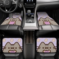 Pusheen Car floor mats Car universal high-end carpet floor mats Car floor mats 4-piece set