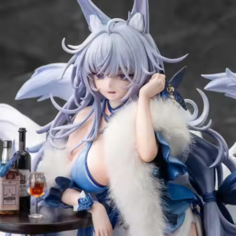 Azur Lane Hazy MoonTen Nights Figma Shinano Action Figures GK Animation Beauty Girl Model Kawaii Ani