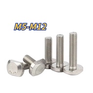 [XNY] 304 Stainless Steel T-Screw T-Slot Bolt T-Shaped Plate Screw Slot with Step M5/M6/M8/M10/M12