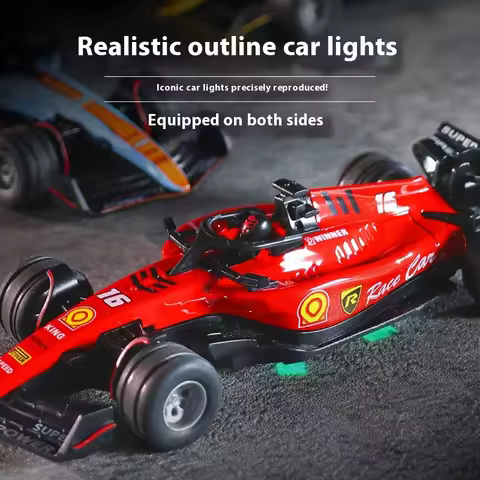 2025 New RC car August Product 1:64 Mini Alloy Car Model, Adjustable Lighting Formula Racing, Childr