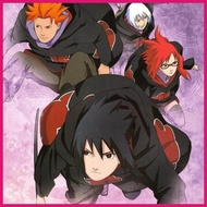 Naruto Costume Akatsuki Cloak Cosplay Sasuke Uchiha Cape Cosplay Itachi Clothing Cosplay costum