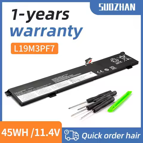 SUOZHAN L19L3PF3 L19M3PF7 L19D3PF4 11.4V 45WH/4000mAh bateria do portátil for Lenovo Ideapad Creator