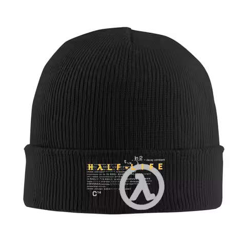 Half Life 1998 Knitted Hat Beanies Autumn Winter Hats Warm Unisex Hip Hop Cap Men Women Gift