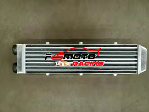 Universal FMIC Aluminum Intercooler 660x140x70mm 2'' 50mm Inlet Outlet for Delta Fin Design One Side
