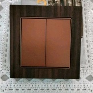 Rose Wood Coffee Boton Series Switch