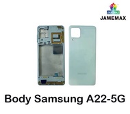 Body Samsung A22 5G/4G เคสSamsung A22-5G /4G บอดี้ ซัมซุงA22-5G/4G อะไฟล่มือถือ เคสกลาง ขอบโทรศัพท์