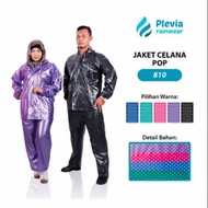 Polka Dot Raincoat Jacket Pants - Plevia 810 Raincot Suit (HHL-235)