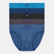 Byford 5pcs Men Hipster Briefs Combed Cotton BMB308732
