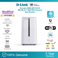 D-Link DWR-2000M DWR-X2000 DWR-BE7200G 5G Wifi 7 BE7000 Wifi 6 AX3000 AX1800 Sim Card Router Wireles