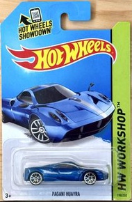 Hot Wheels Pagani Huayra blue