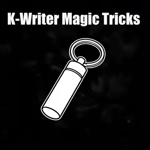K-Writer Magic Tricks Ultimate Nail Writer Magician Invisible Stealth Pen Close-up Street Illusions 