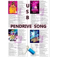Pendrive Usb Song Lagu Disco 80s 90s D4