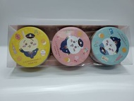 其他品牌 - 日版 神戶風月堂 x Chiikawa 東京車站特別板 迷你招牌Gaufres 經典口味 薄脆法蘭酥餅 圓形鐵罐禮盒 18枚(3盒X6枚) [平行進口]此日期前最佳﹕2026年5月13日