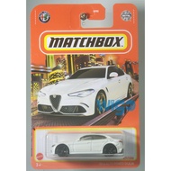 Matchbox 2016 Alfa Romeo Giulia white lot Y 2021 Diecast