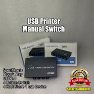 USB Printer Manual Switch 4 Host Share 1 USB Device