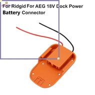 <COLORFUL Sale> Battery Adapter Converter Power Dock Adapter for RIDGID 18V Power Connectors❀
