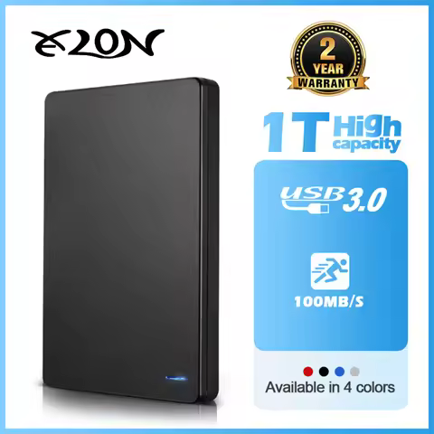 Portable HD External State Drive USB3.0 High Speed External HDD Metal 1TB 500GB Storage Decives for 