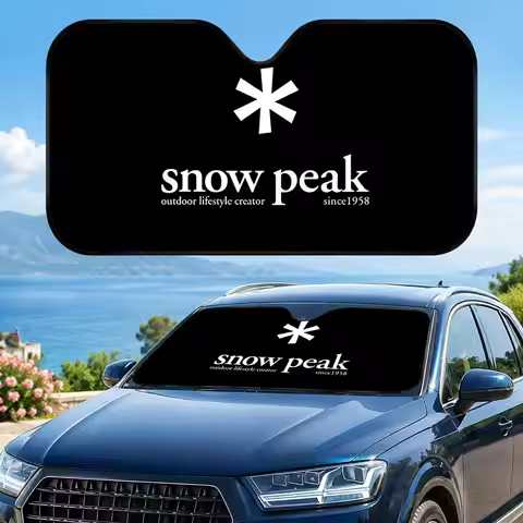 Snow Peak Sun Visor Sun Visor Car Windshield Sunshade UV Protection Reflective Foldable Heat Insulat