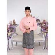 BAJU MELAYU WARNA PEACH BAJU MELAYU CUTTING MODEN BAJU MELAYU RAYA BAJU MELAYU EXCLUSIVE