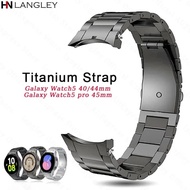 Aksesoris Jam No Gaps Titanium Watch Band for Samsung Galaxy Watch 