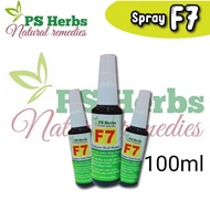 Ready Stok - PS Herbs Spray F7 100 ml - Spray Luka Kucing - Ubat Sporo - Ubat Herba Kucing - Spray F