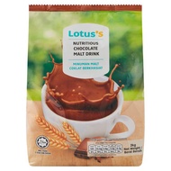 Lotus's Tesco Nutritious Chocolate Malt Drink 2KG - Minuman Coklat Berkhasiat