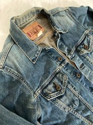 Vintage made in Japan EDWIN denim jacket coat top 古著洗水牛仔褸外套