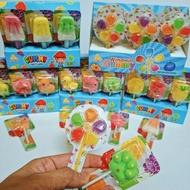 12pcs Gummy Fruit Flavor / Gummy Lollipop (HALAL)