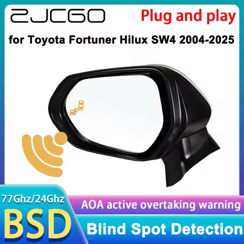 for Toyota Fortuner Hilux SW4 AN50 AN60 AN150 AN160 2004-2025 Rear Cross Traffic Alert Blind Spot Mo