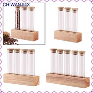 [chiwanji4x] Coffee Bean Storage Container, Coffee Bean Dispenser with Stand, Coffee Cellar Tube